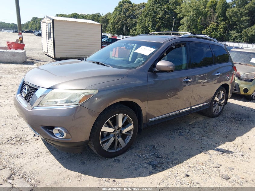 5N1AR2MM0EC642741 2014 NISSAN PATHFINDER PLATINUM photo 1