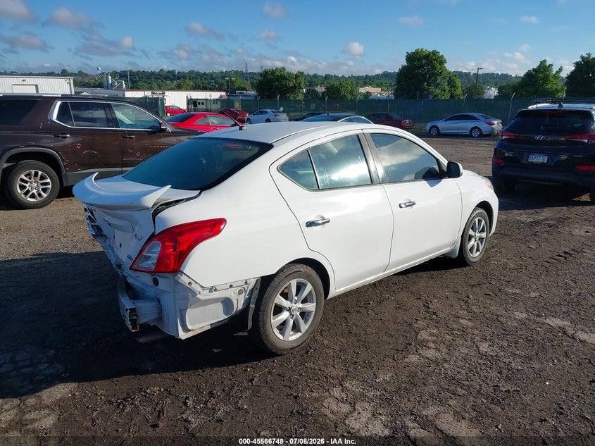 Vin: 3n1cn7ap6el850635, lot: 46065077, nissan versa 1.6 sv 20144