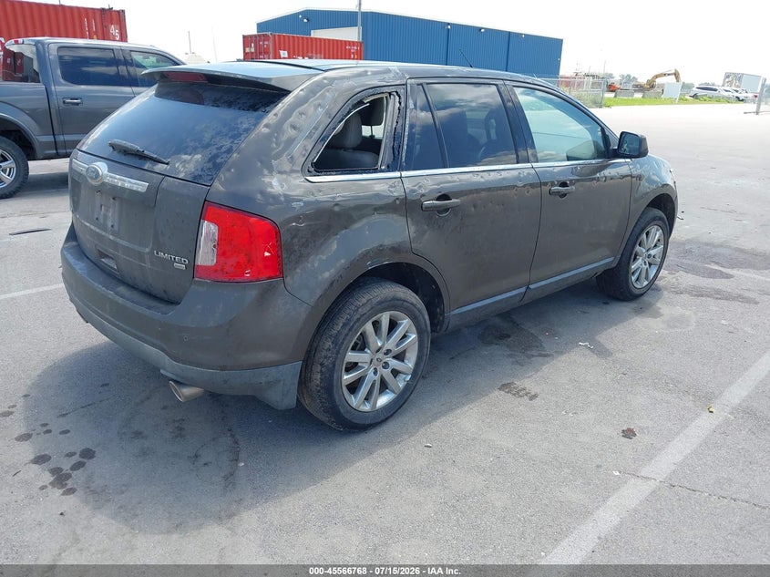 Vin: 2fmdk4kc6bba56841, lot: 46065097, ford edge limited 20114