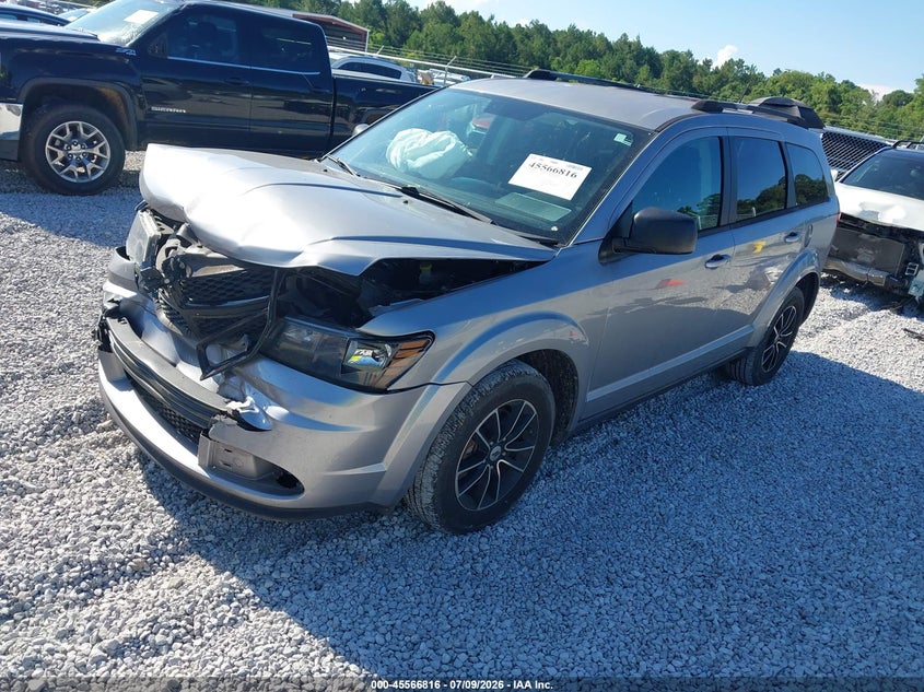 2018 Dodge Journey, Удар спереди, IAAI, VIN 3C4PDCAB0JT295495 — фото 2