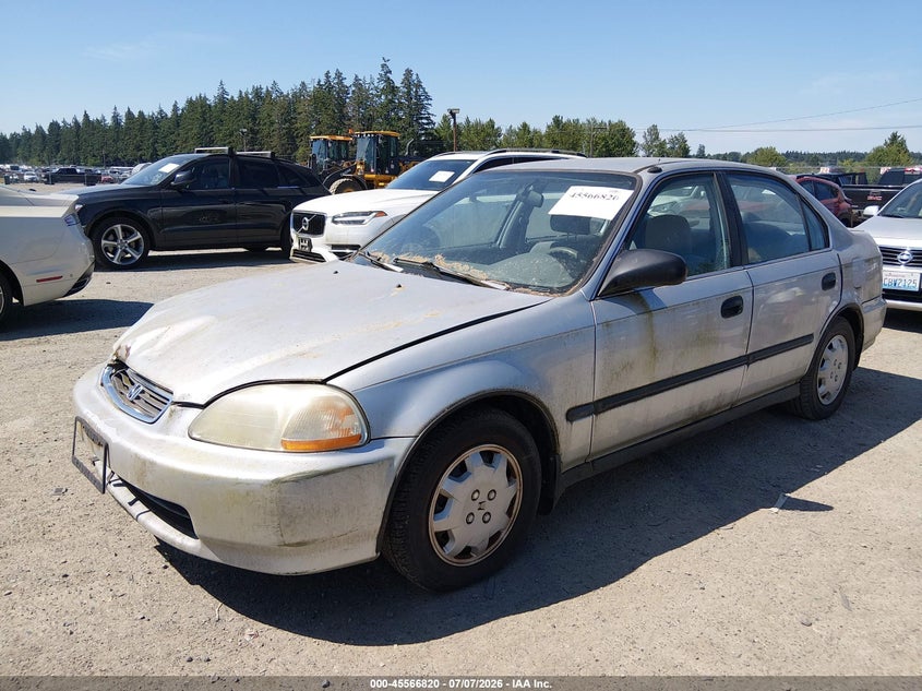 1998 Honda Civic, Звичайний знос, IAAI, VIN 2HGEJ6670WH558947 — фото 2