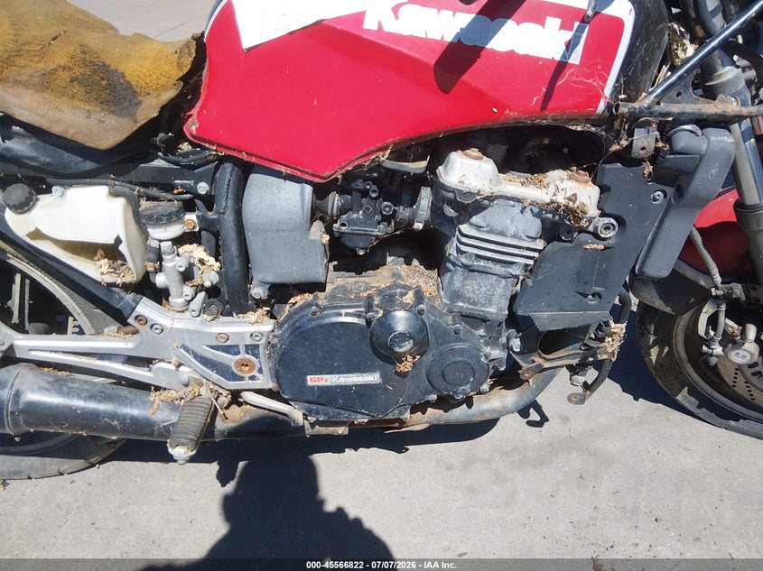 1985 Kawasaki Zx900 VIN: JKAZX2A12FB505681 Lot: 45566822
