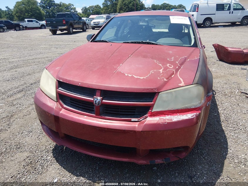 2008 Dodge Avenger Se VIN: 1B3LC46K58N149511 Lot: 45566848