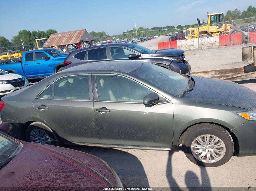 2014 TOYOTA CAMRY SEDAN 2.5L I-4 DOHC, VVT, 173HP