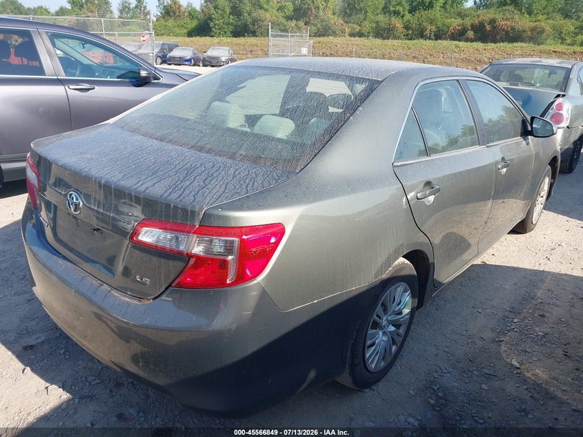 2014 TOYOTA CAMRY SEDAN 2.5L I-4 DOHC, VVT, 173HP