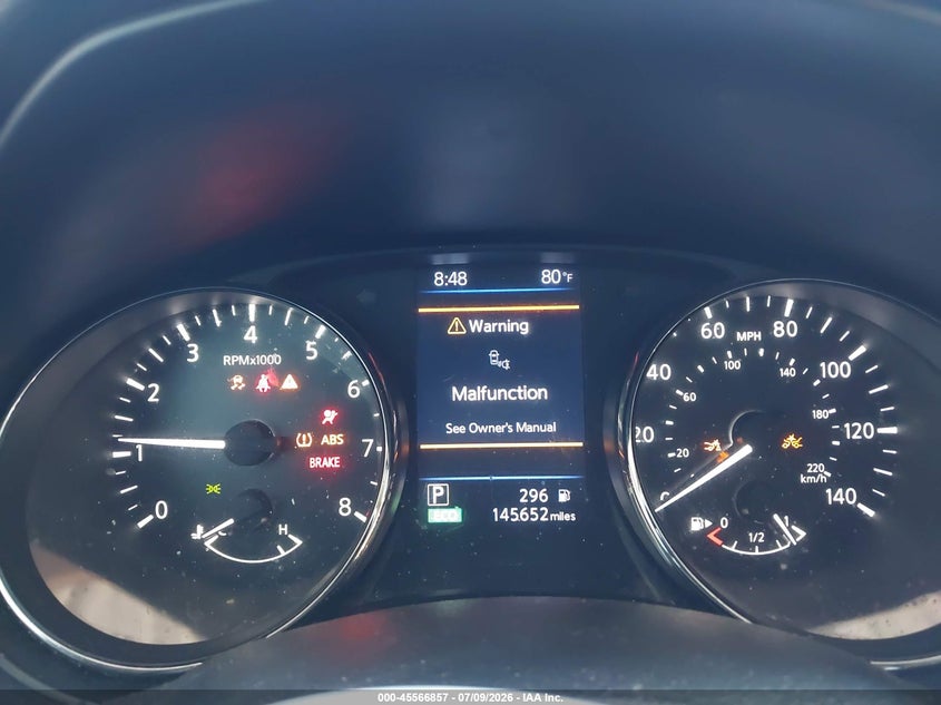NISSAN ROGUE 2020 VIN JN8AT2MT5LW042732