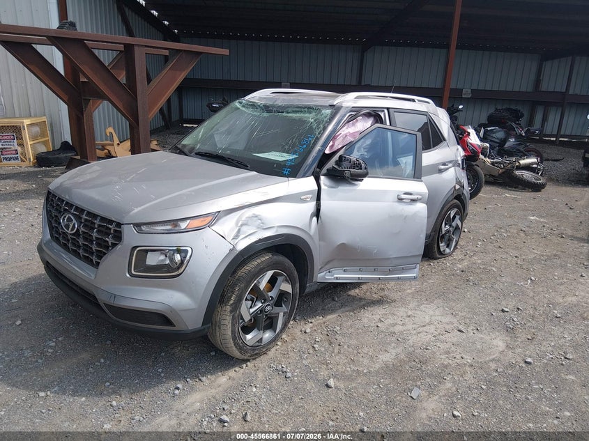 Vin: kmhrc8a37su406385, lot: 46065190, hyundai venue sel 20252