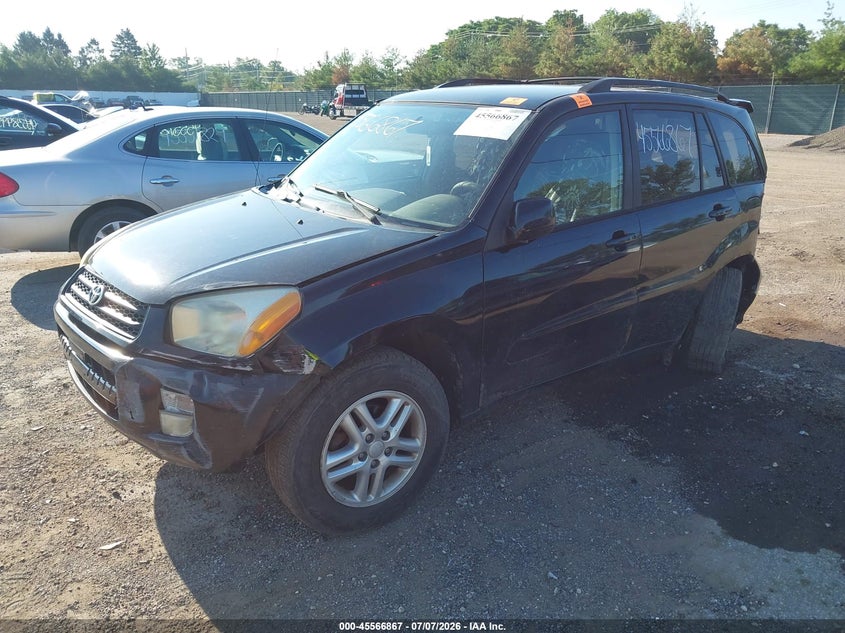 2003 TOYOTA RAV 4 SPORT UTILITY VEHICLE 2.0L I-4 DOHC, VVT, 148HP