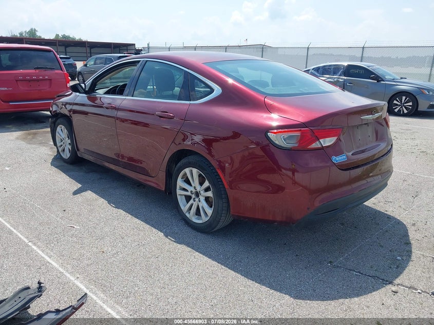 Vin: 1c3cccfb0hn510575, lot: 46065232, chrysler 200 touring 20173