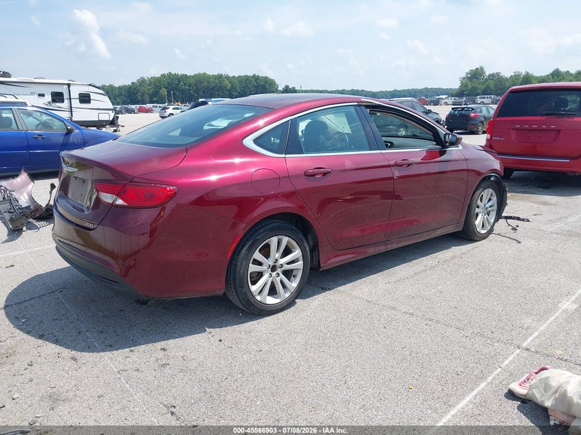 Vin: 1c3cccfb0hn510575, lot: 46065232, chrysler 200 touring 20174