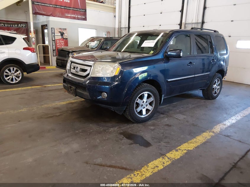 2010 Honda Pilot, Удар сзади, IAAI, VIN 5FNYF4H96AB012684 — фото 2