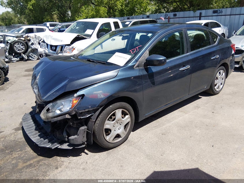 2017 NISSAN SENTRA auction photo 2