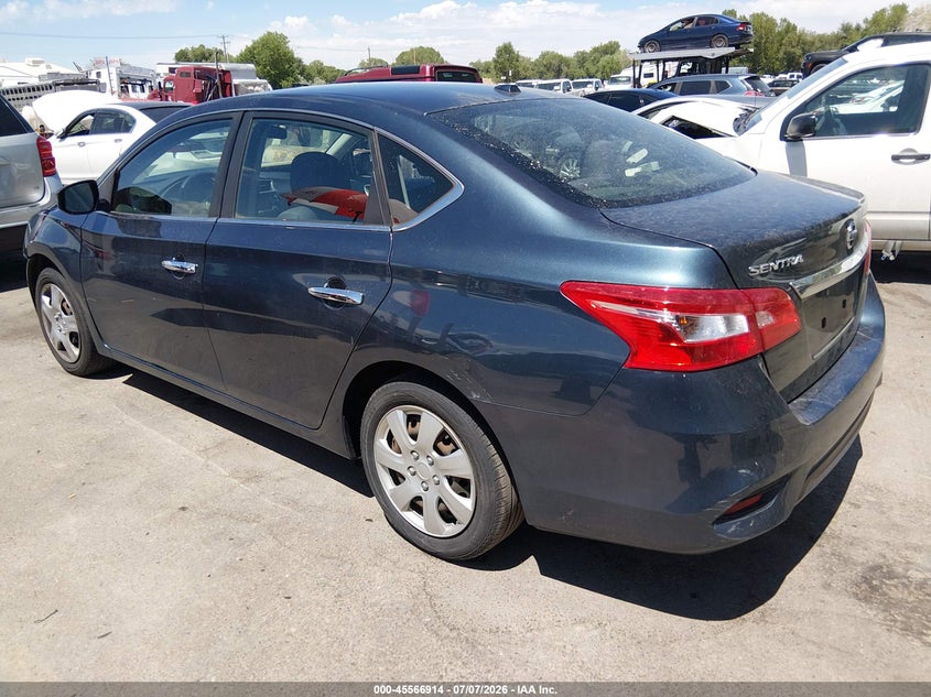 2017 NISSAN SENTRA auction photo 3