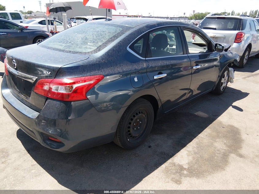 2017 NISSAN SENTRA auction photo 4