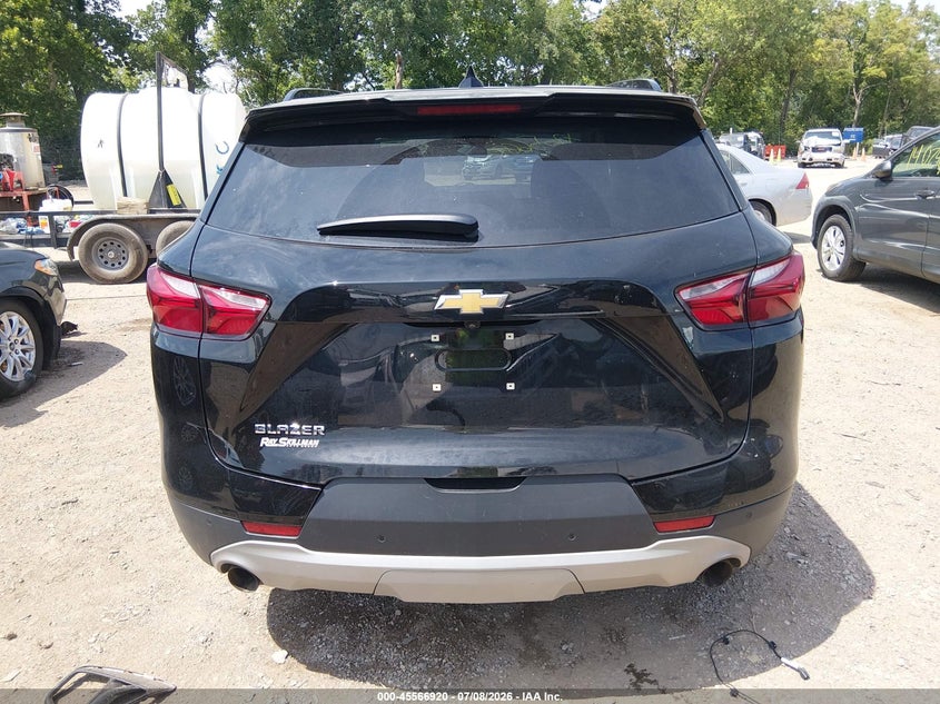 2022 Chevrolet Blazer Fwd 2Lt VIN: 3GNKBCR47NS183639 Lot: 45566920