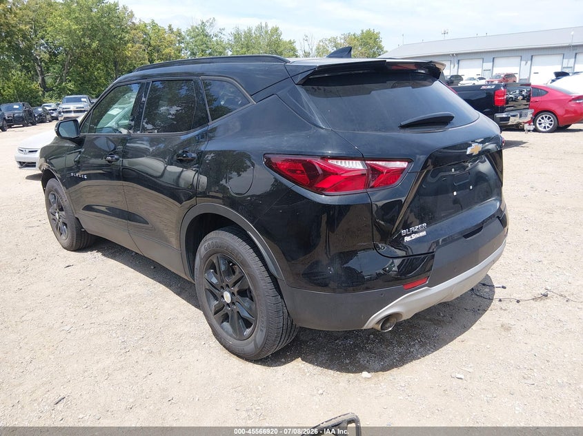 2022 Chevrolet Blazer Fwd 2Lt VIN: 3GNKBCR47NS183639 Lot: 45566920