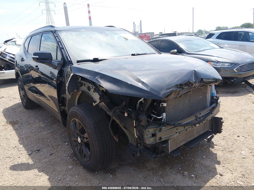 2022 Chevrolet Blazer Fwd 2Lt VIN: 3GNKBCR47NS183639 Lot: 45566920