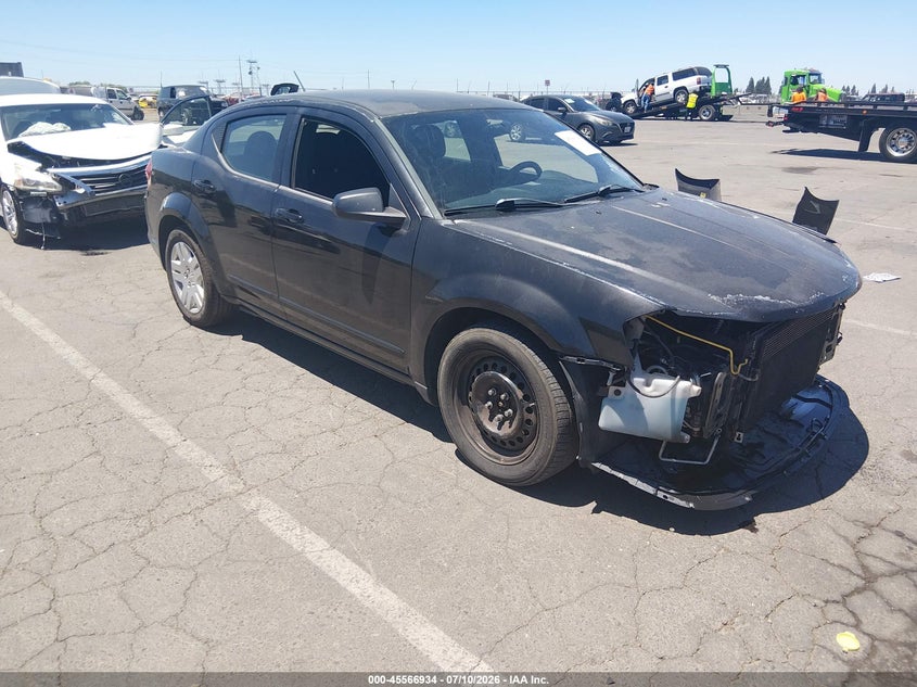 Vin: 1c3cdzag8cn255637, lot: 46065263, dodge avenger se 2012 img_1