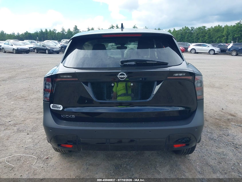 NISSAN KICKS 2025 VIN 3N8AP6CA8SL312214