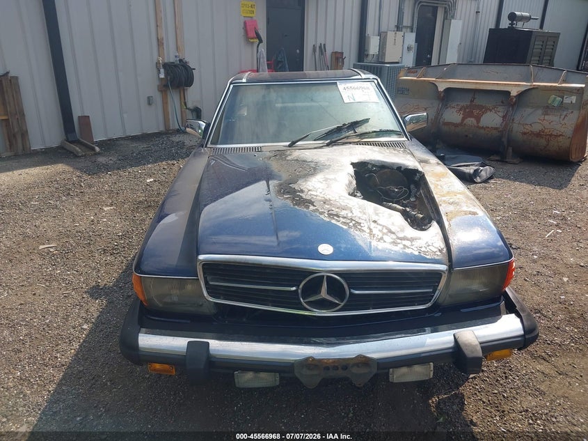 1983 Mercedes-Benz 380 Sl VIN: WDBBA45A2DB023609 Lot: 45566968