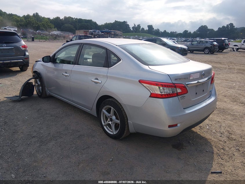 2013 NISSAN SENTRA auction photo 3