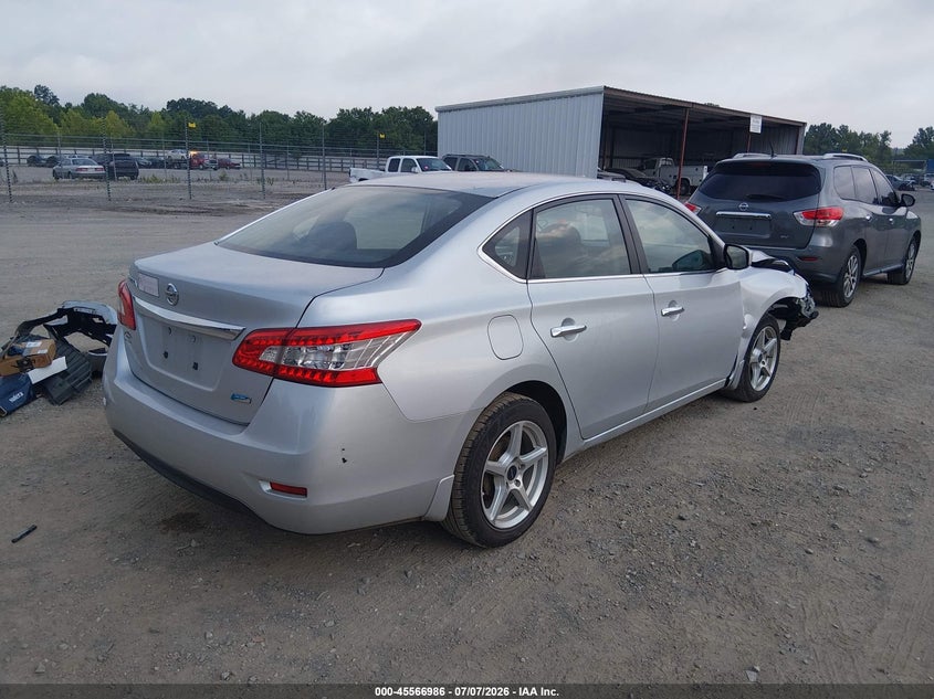 2013 NISSAN SENTRA auction photo 4