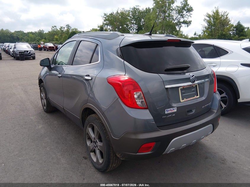Vin: kl4cjhsb0db090648, lot: 46065347, buick encore premium 20133