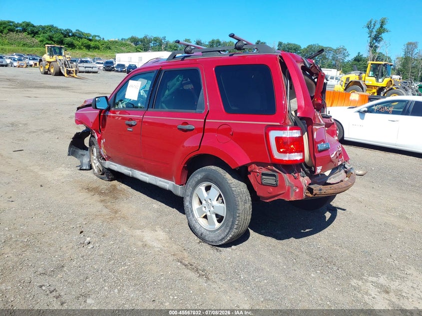 Vin: 1fmcu9d76bka69825, lot: 46065361, ford escape xlt 20113