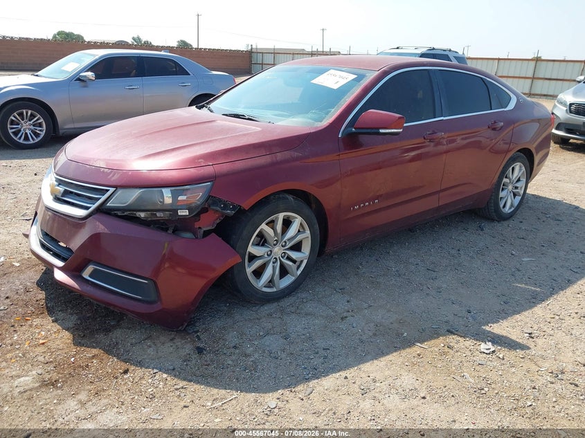 2017 Chevrolet Impala, Затоплення, IAAI, VIN 1G1105S3XHU193523 — фото 2