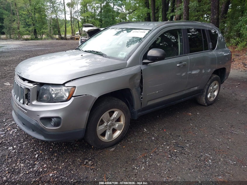 Vin: 1c4njcba2fd170582, lot: 46065437, jeep compass sport 20152