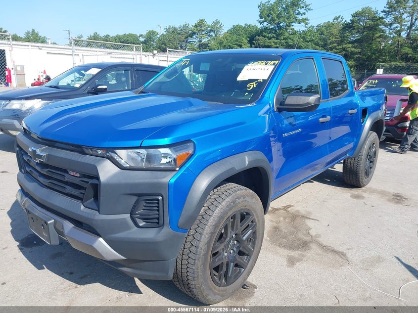 Vin: 1gcpteek7p1127510, lot: 46065443, chevrolet colorado 4wd  short box trail boss 20232