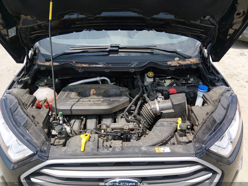 2022 Ford Ecosport Se VIN: MAJ6S3GLXNC456850 Lot: 45567119