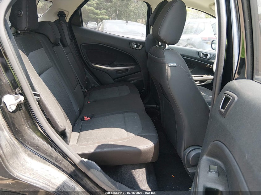 2022 Ford Ecosport Se VIN: MAJ6S3GLXNC456850 Lot: 45567119