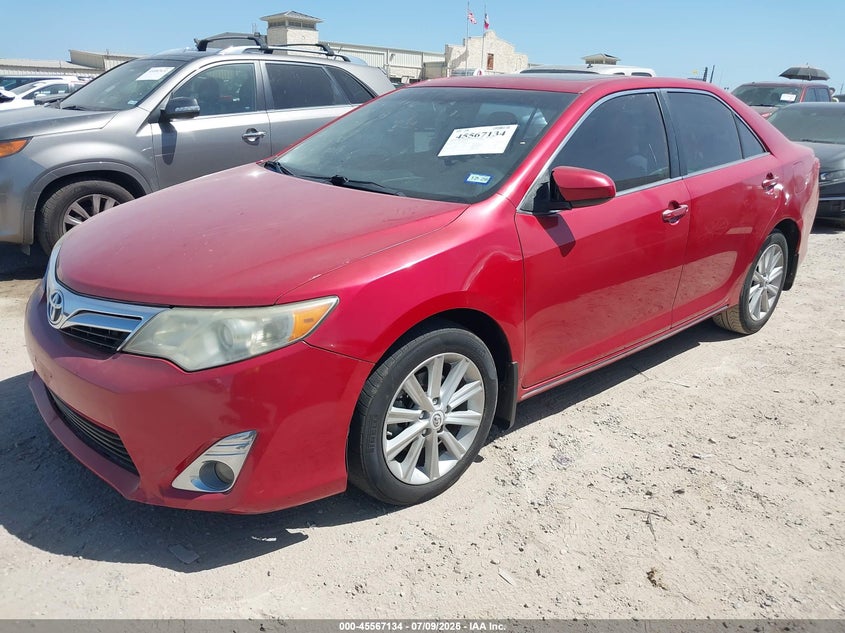 2012 TOYOTA CAMRY auction photo 2