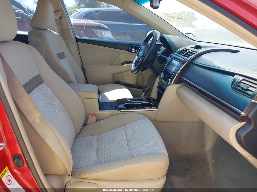 2012 TOYOTA CAMRY auction photo 5