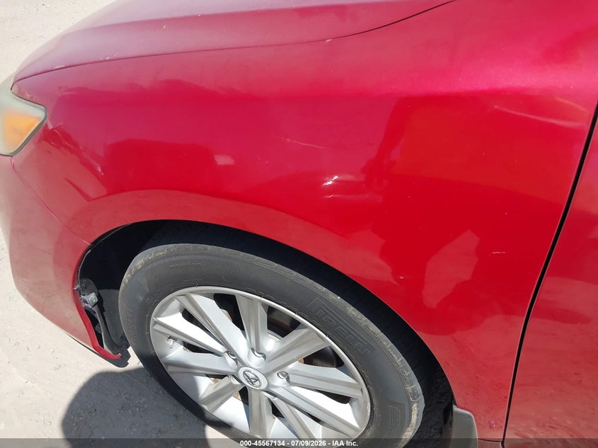 2012 TOYOTA CAMRY auction photo 6