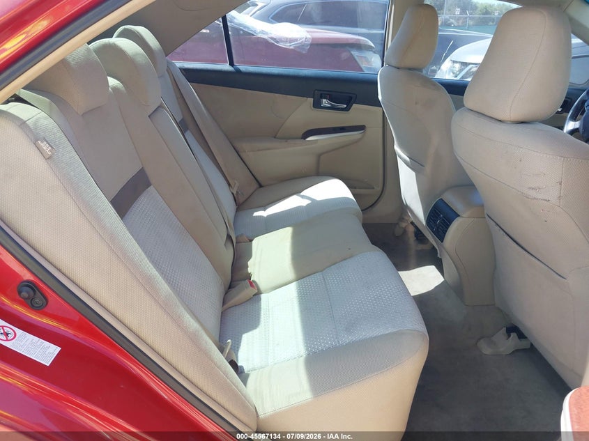 2012 TOYOTA CAMRY auction photo 8
