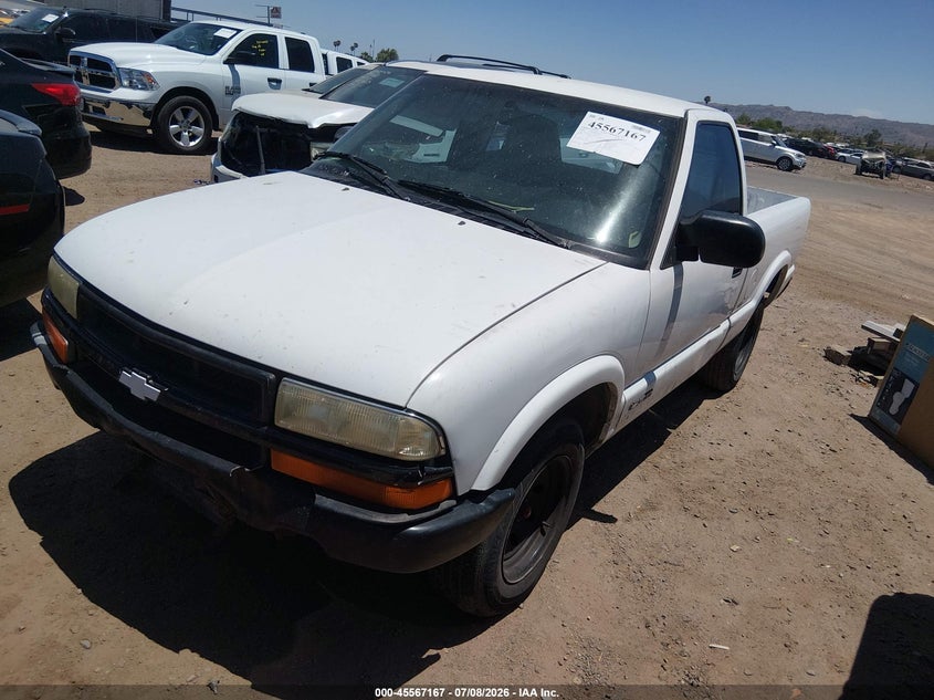 2000 Chevrolet S-10 Pickup, Звичайний знос, IAAI, VIN 1GCCS1453YK240677 — фото 2