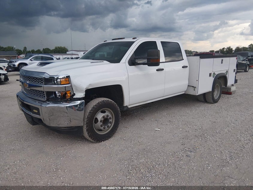 2019 Chevrolet Silverado 3500hd Chassis Wt 1GB4CVCY9KF215758 photo 1