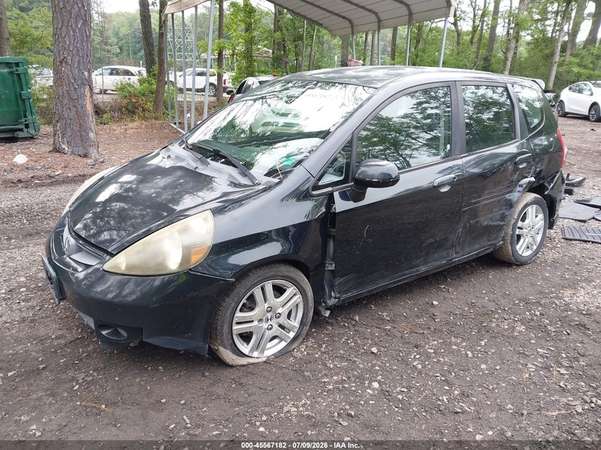 2008 Honda Fit, Обидва боки, IAAI, VIN JHMGD38638S013773 — фото 2