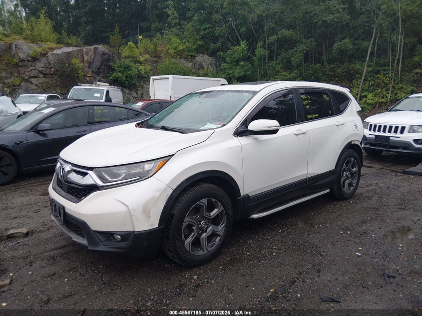 2018 Honda CR-V, Удар сзади, IAAI, VIN 2HKRW2H5XJH655451 — фото 2
