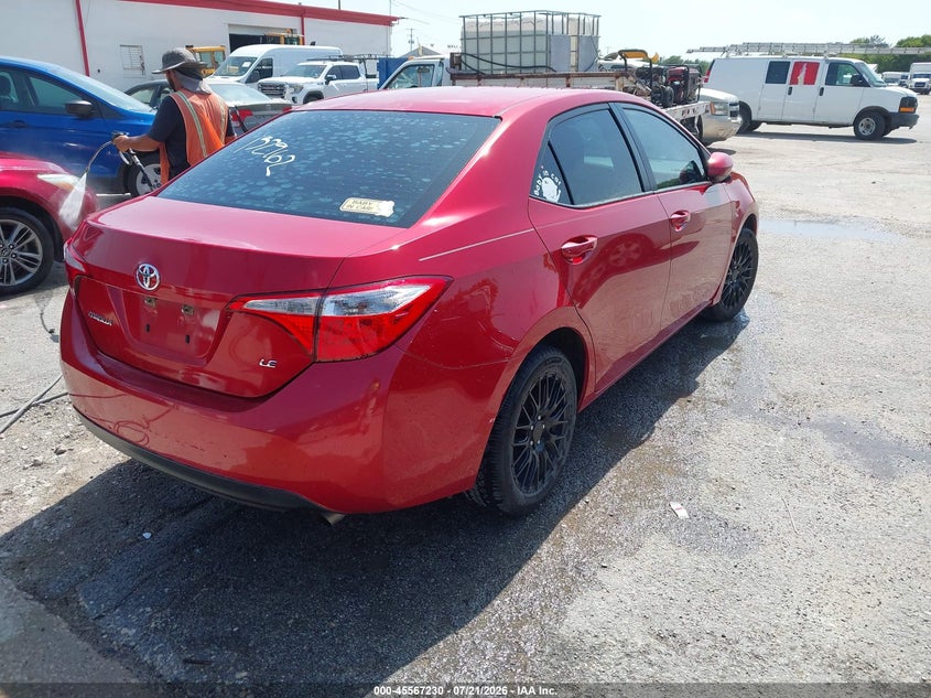 2014 TOYOTA COROLLA auction photo 4