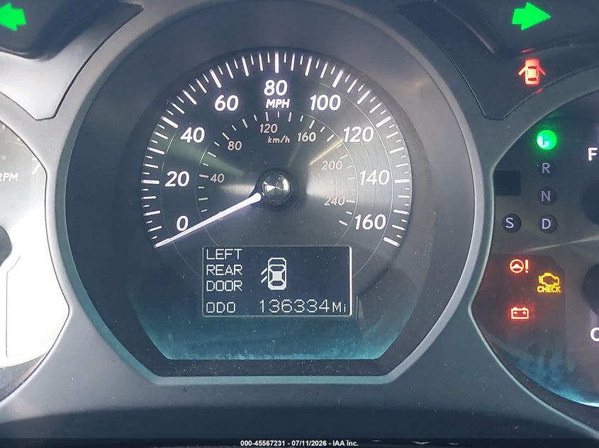 2010 Lexus Gs 350 VIN: JTHBE1KSXA0047289 Lot: 45567231