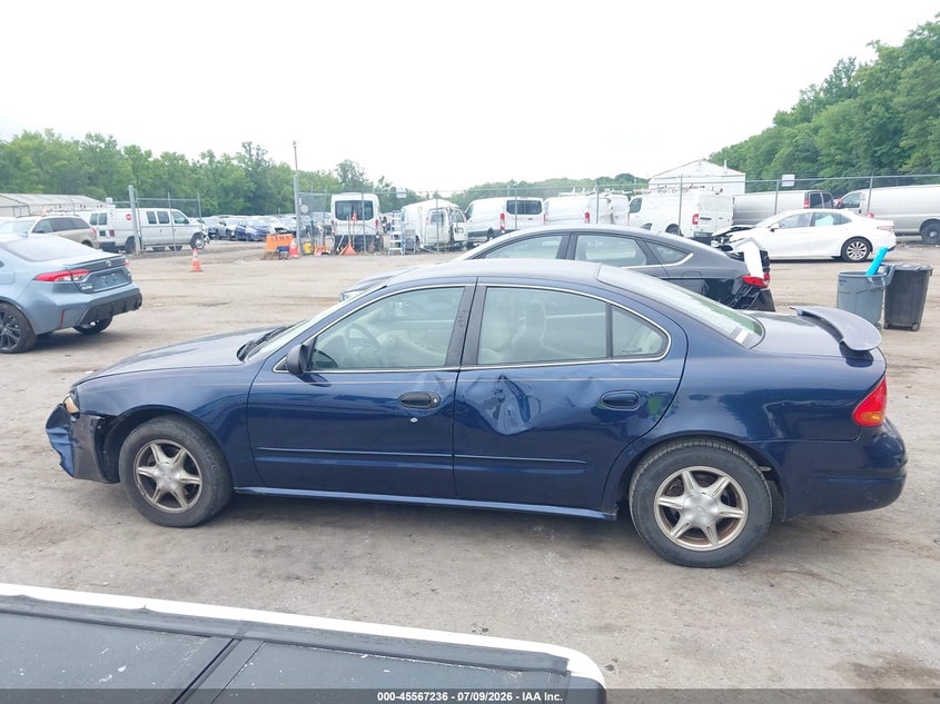2001 Oldsmobile Alero Gl1 VIN: 1G3NL52E21C160190 Lot: 45567236
