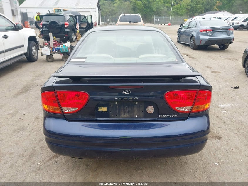 2001 Oldsmobile Alero Gl1 VIN: 1G3NL52E21C160190 Lot: 45567236