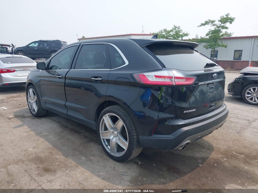 Vin: 2fmpk3k90lba56072, lot: 46065576, ford edge titanium 20203