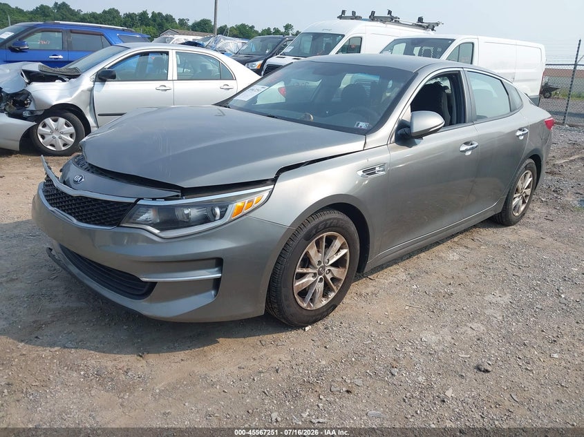2018 Kia Optima Lx 5XXGT4L34JG202682 photo 1
