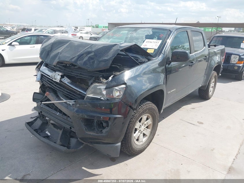 2018 Chevrolet Colorado Wt, Front End, IAAI, VIN 1GCGSBEA6J1328265 — photo 2