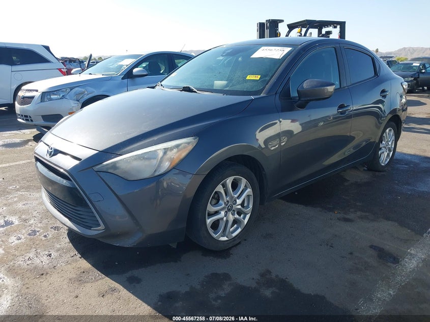 2017 Toyota Yaris Ia, Правый зад, IAAI, VIN 3MYDLBYVXHY170535 — фото 2