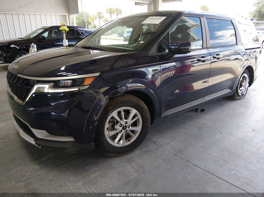 Vin: kndnb4h34p6221940, lot: 46065591, kia carnival mpv lx seat package 20232